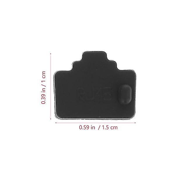 20pcs Router Port Dust Cover Rj45 Dust Ethernet Plug Hub Interface Caps Carousel 3