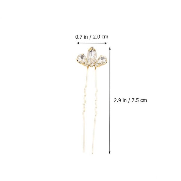 1 Set 9 Pcs Versatile Wedding Hair Accessories Bridal Hair Clips rose Gold Carousel 3