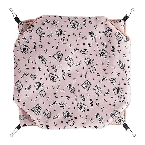 Hamster Hammock Double Layer Hammock Warm Hanging Bed Air Permeable Hanging Ham Carousel 1