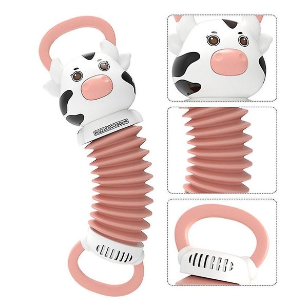 Kids Accordion Toy Baby Cartoon Cow Accordion Toy Musical Instrument Educationa Carousel 3