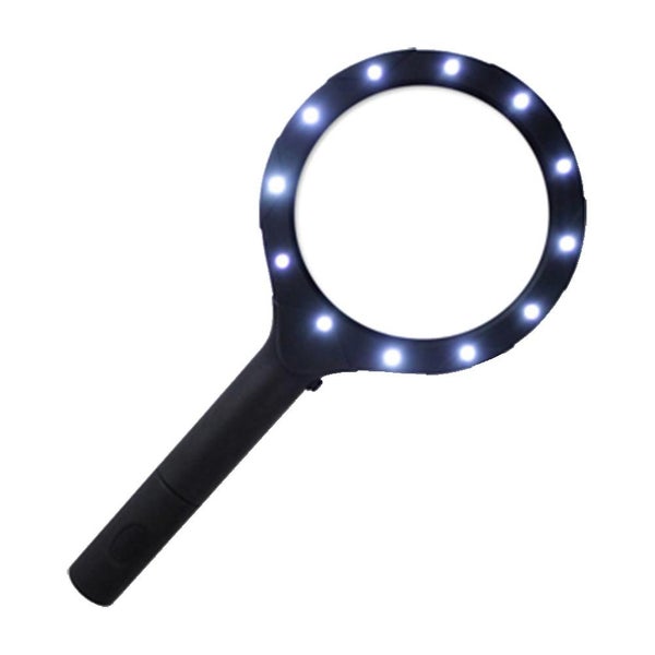 Jewelry Magnifying Glass Presbyopia Magnifier Led Magnifying Glass Illuminated Carousel 1
