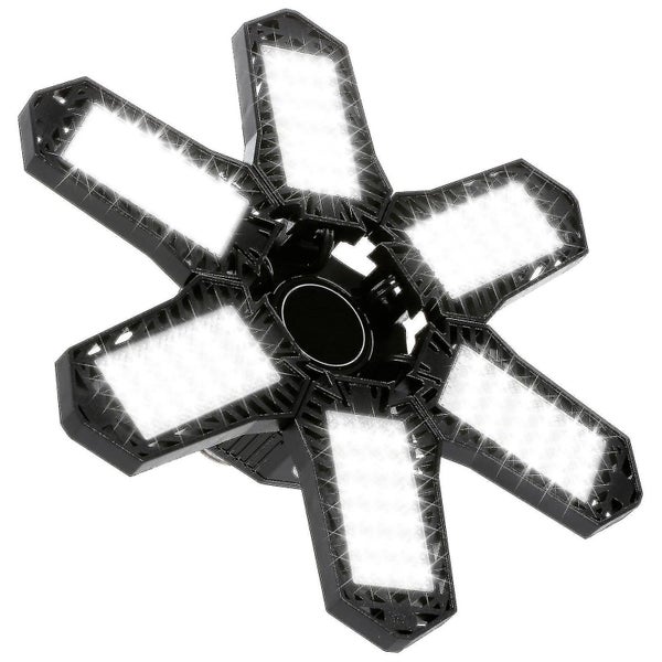 Led Garage Ceiling Light Led Light Six deformable Panels Shop Lights For Worksh Carousel 1