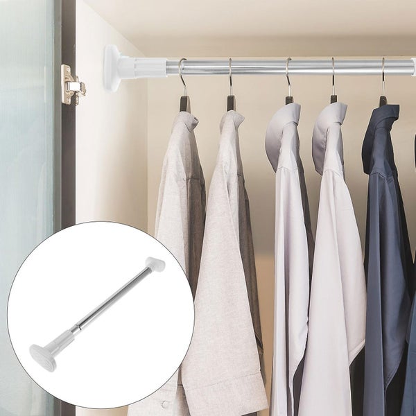 Black Metal Hangers Tension Curtain Rods Tension Holder Tension Rod Curtain Rod Carousel 2