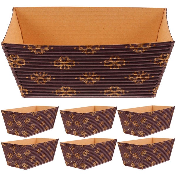 25pcs Paper Bread Pans Cake Paper Cups Loaf Making Paper Molds Stackable Cake S Carousel 1