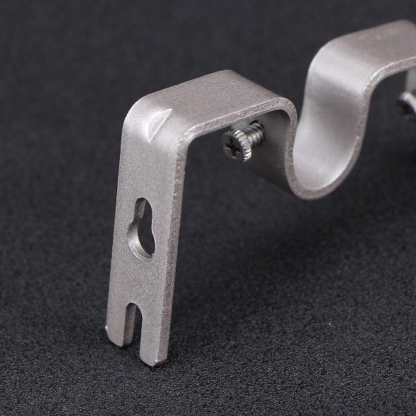 2 Pcs Window Curtains Rod Drapery Rod Bracket Curtain Mounting Holder Curtain P Carousel 2