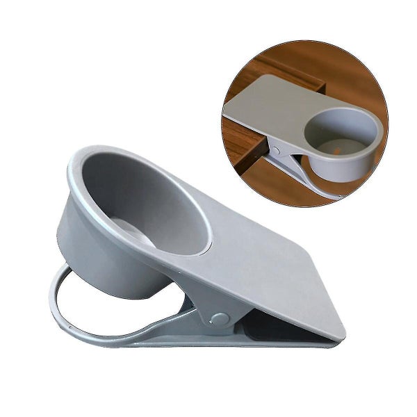 Drinking Cup Holder Clip Table Bottle Cup Stand Water Coffee Mug Holder Saucer Carousel 3