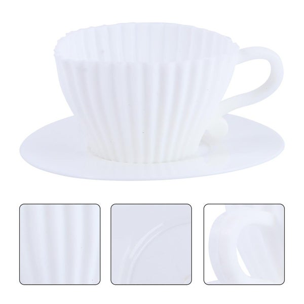 8 Pcs Moldes De Silicona Para Gelatinas Muffin Baking Cup Silicone Cupcake Line Carousel 4