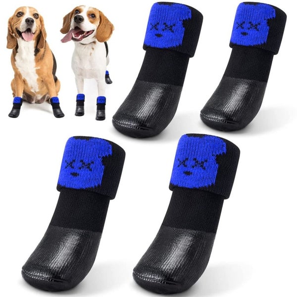 Nz Local Stock-comfortable Soft Waterproof Anti Slip Breathable Dog Shoes Blu... Carousel 1