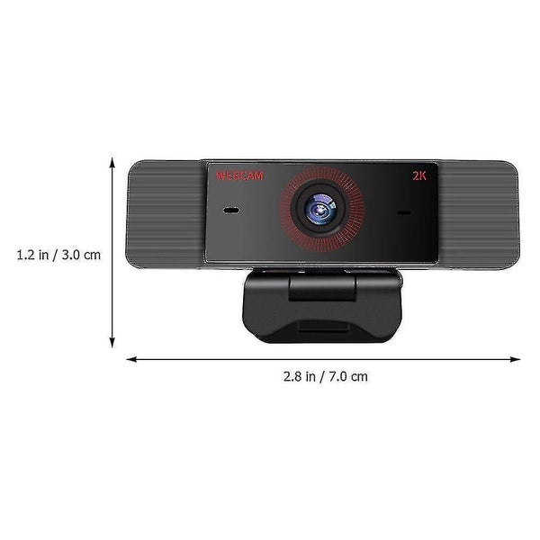 4mp 2k Web Camera With Fill Light Noise Reduction Microphone Usb Computer Camer Carousel 4