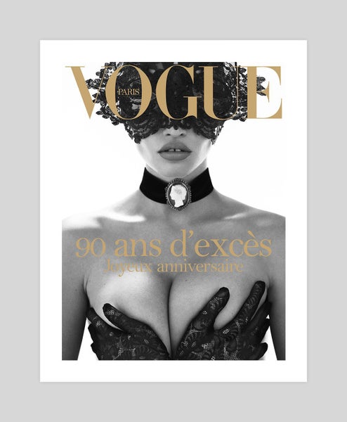 Vogue Cover Lara Stone Art Print Carousel 1