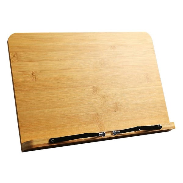 Adjustable Reading Rack Wooden Folding Drawing Board Desktop Reading Board