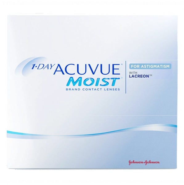 1 DAY ACUVUE MOIST FOR ASTIGMATISM 2 x BOX OF 90PK628638601317131115