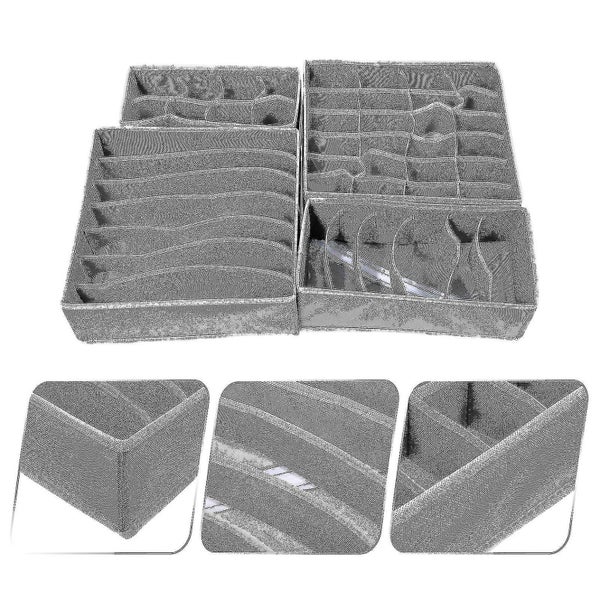 1 Set Drawer Organizer Divider Underwear Drawer Organizer Bra Organizer Sock Bo Carousel 2