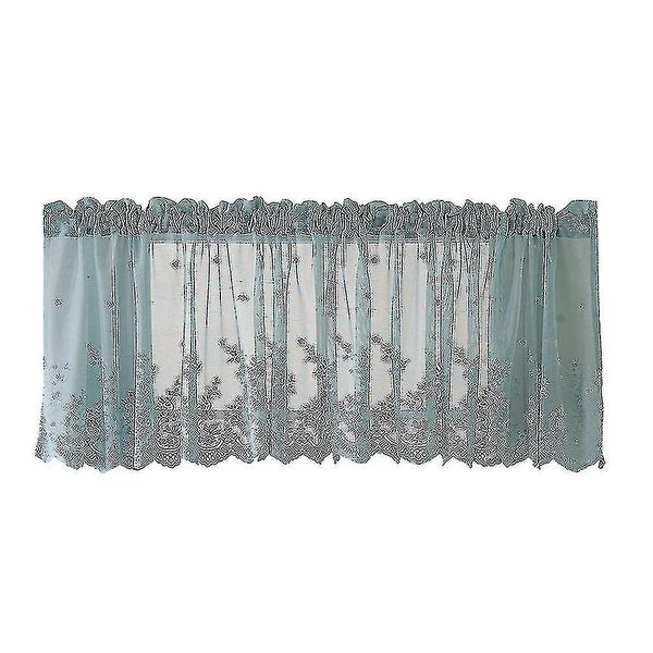 1pc Exquisite Lace Half Curtain Window Short Curtain Cafe Curtain For Home Carousel 1