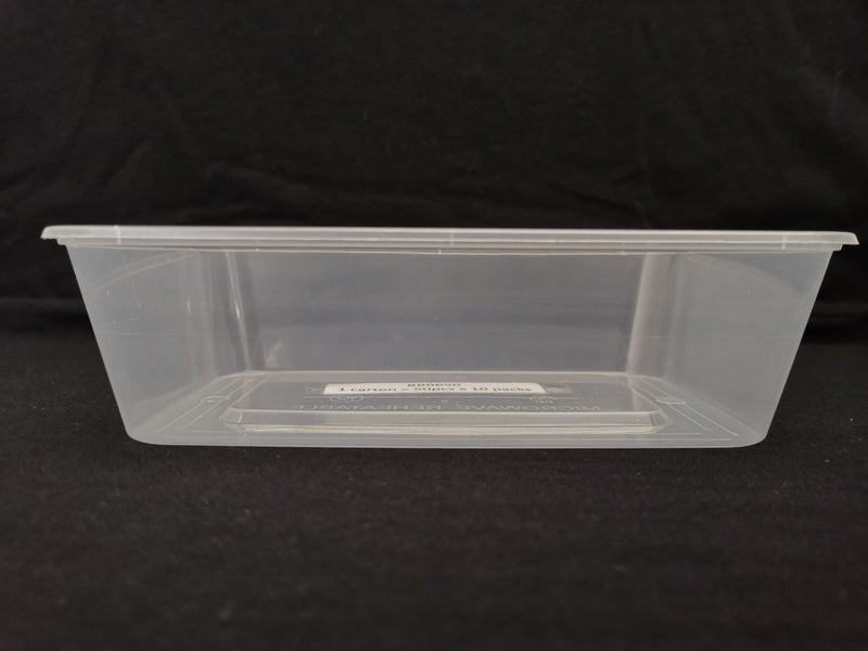650ml Plastic Container with Flat lid Carousel 4