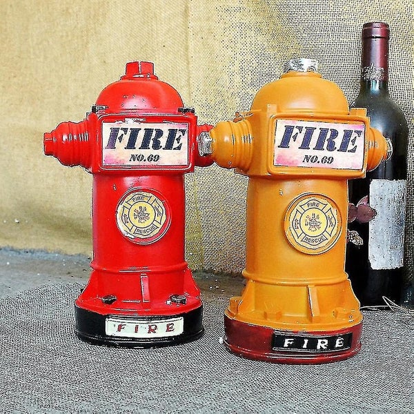 1pc Fire Hydrant Shaped Piggy Bank Coin Bank Lovely Money Bank Ornament Carousel 2