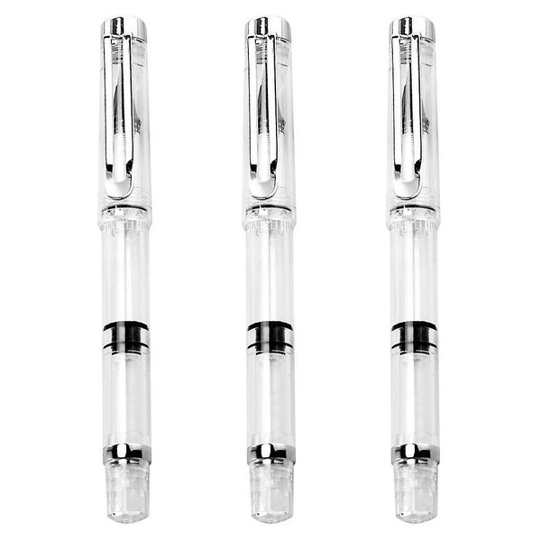 3 Pcs Calligraphy Brush Flexible Brush Pen Watercolor Brush Refillable Fountain Carousel 1