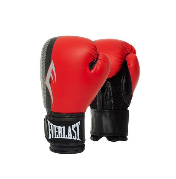 Everlast Pro Style Power Boxing Glove 12oz Red/ Black/ Silver Carousel 1