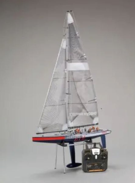 Kyosho 40042SC-B Fortune 612 - 2.4G Readyset W/ KT-41s Racing Yacht Carousel 1