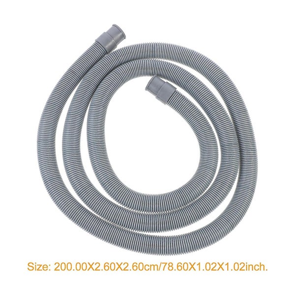 Washer Machine Hose Corrugated Washer Discharge Hose Washing Machine Water Pipe Carousel 2