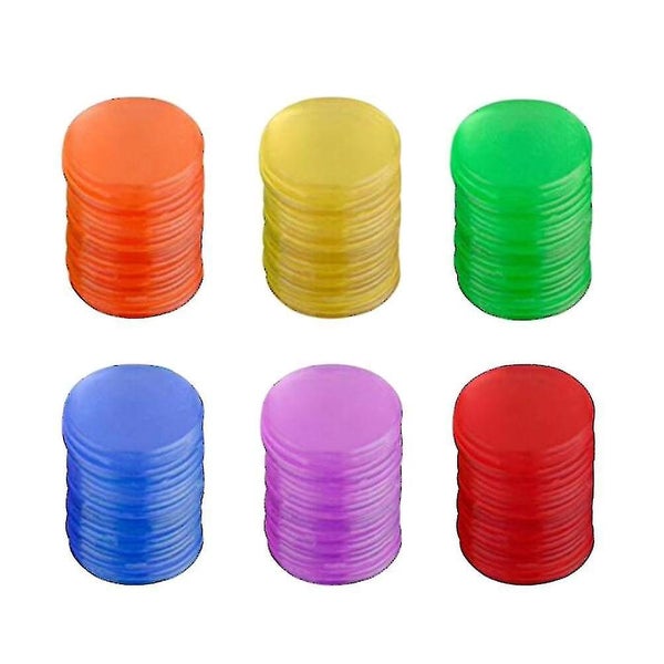 300 Pcs Kids Mini Toys Bingo Chips Bingo Games Slot Machine Token Math Practice Carousel 1