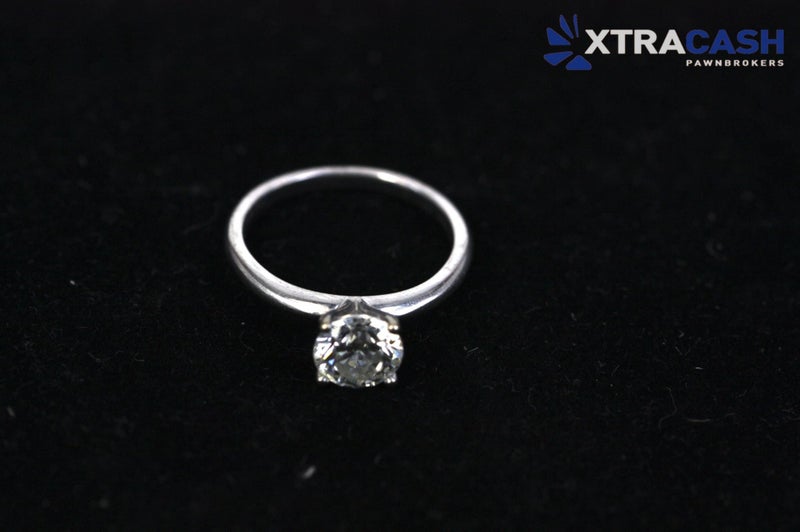 Michael Hill 14ct White Gold 1.00ct Diamond Ring With Papers62864731434115112