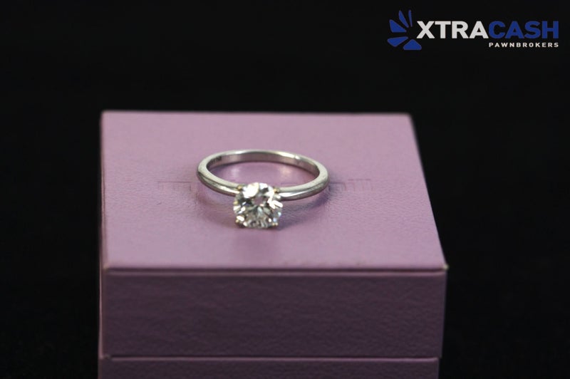 Michael Hill 14ct White Gold 1.00ct Diamond Ring With Papers628647314341151116