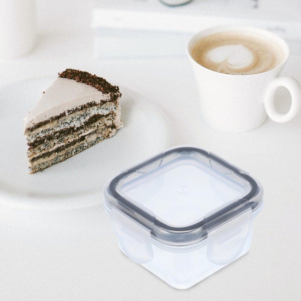 5pcs Portable Hamster Food Holder Boxes With Lid Deli Food Container Leak Proof Carousel 2