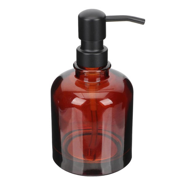 Amber Glass Soap Dispenser With Pump Hand Soap Dispenser Soap Pump Bottle Carousel 1