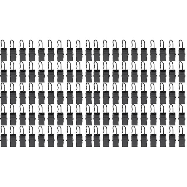 100 Pcs Lights Curtain Clips Steel Curtain Clip Hooks Curtain Hooks Clips Carousel 2