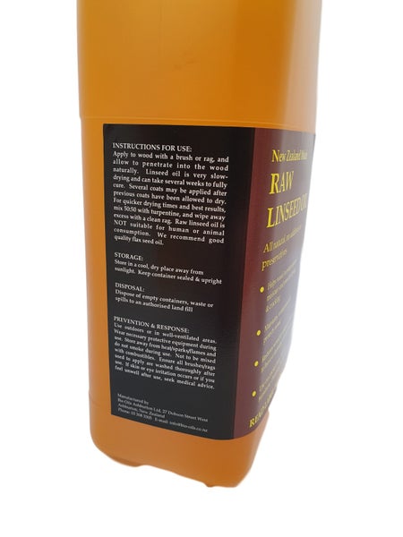 Uncle John's Raw Linseed Oil - 2 Litre Carousel 2