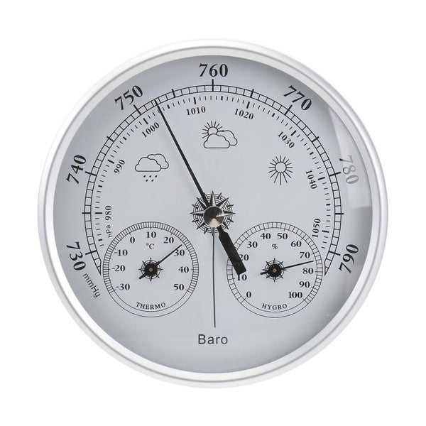 3 In 1 Dial Type Weather Station Barometer Thermometer Hygrometer Barometric Pr Carousel 1