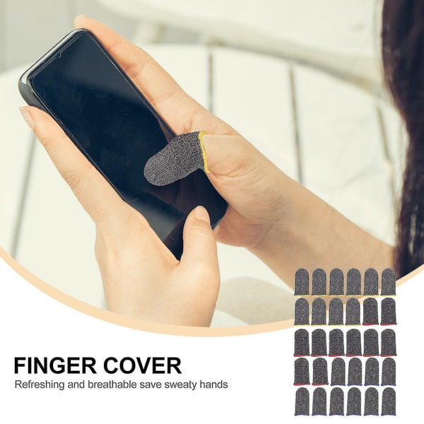 30 Pcs Thumb Protector Video Game Finger Protector Gaming Finger Cover Gaming T Carousel 2