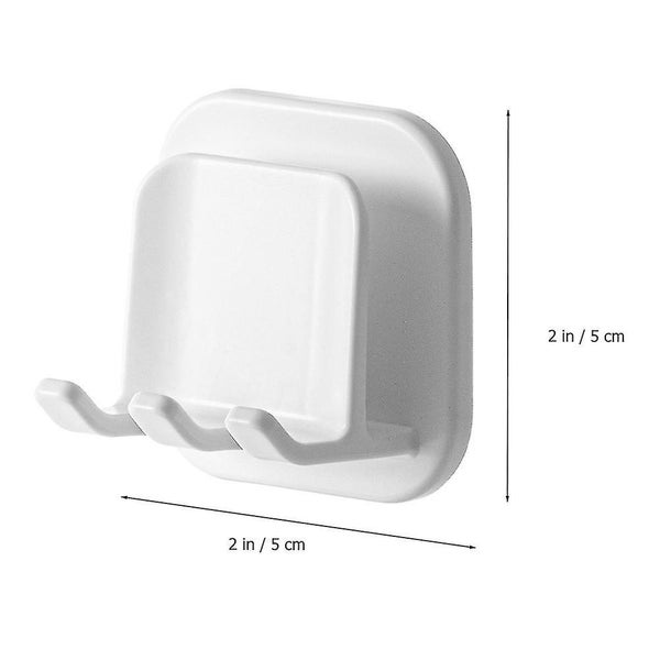 3 Pcs Electric Tootbrush Wall Toothbrush Organizer Wall Toothbrush Holder Wall Carousel 2