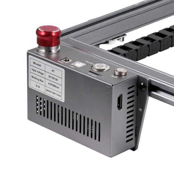 Laser Engraver Laser Engraving Machine 5W Compressed Spot Eye Protection Carousel 12