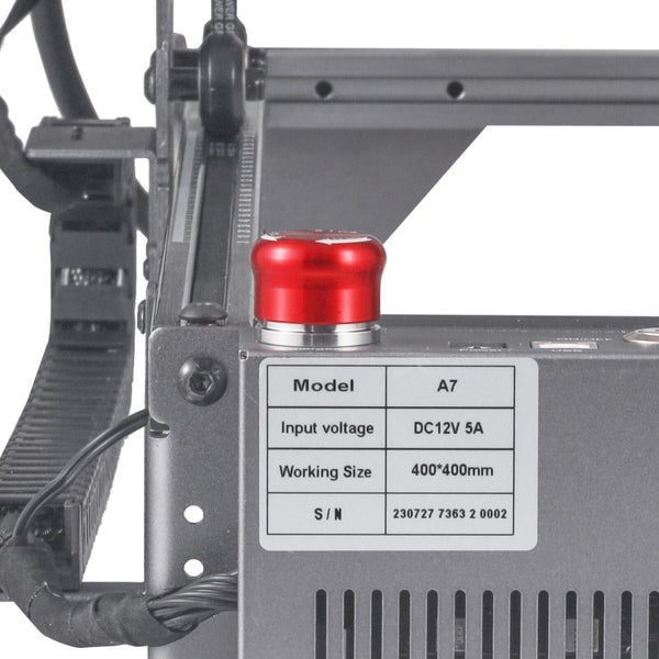 New Laser Engraver 10W Engraving Cutter Machine High Accuracy Eye Protection Carousel 12