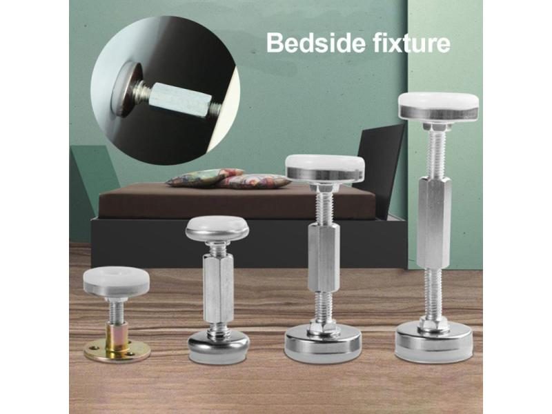 Adjustable Bed Stabilizer Wall Furniture Fixed Bracket Stainless Steel Fixer Carousel 1
