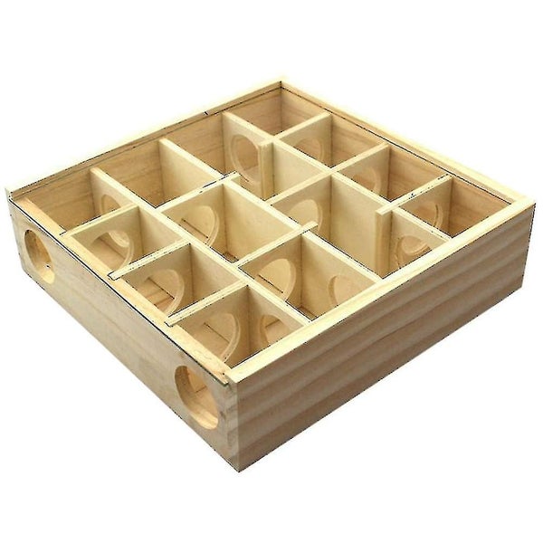 Bunny Toy Mice Tunnel House Cage Hamster Maze Small Pets Supplies Hamster Toy H Carousel 1