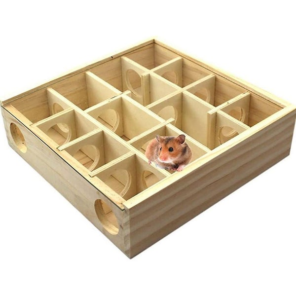 Bunny Toy Mice Tunnel House Cage Hamster Maze Small Pets Supplies Hamster Toy H Carousel 3