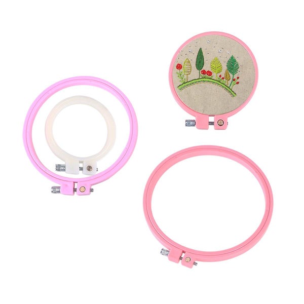 4 Pc Embroidery Tools Embroidery Bamboo Circle Embroidery Accessories Tool Set Carousel 2