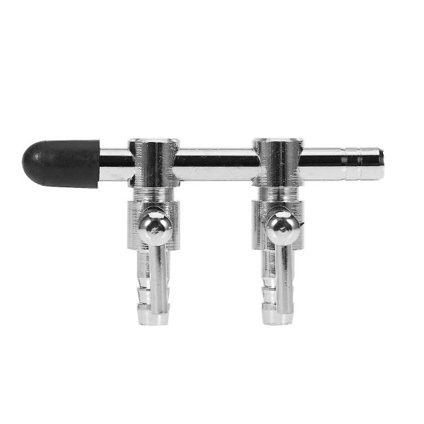 Stainless Steel Aquarium Outlet Inline Air Pump Flow Lever Control Manifold Spl Carousel 1