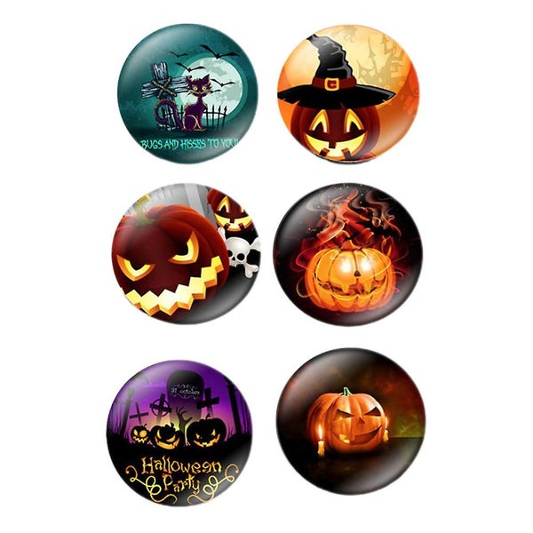 6 Pcs Fridge Magnets Beautiful Crystal Glass Fashionable Refrigerator Sticker F Carousel 1