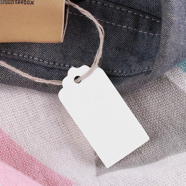 Gift Tags Kraft Paper String Tags Blank Paper Tags Price Label Tags Kraft Paper Carousel 2