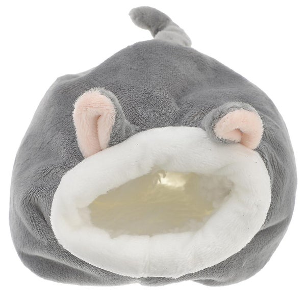 Rabbit Plush Toy Guinea Pig Bedding Hamster Hut Rat House Hamster Sleeping Bed Carousel 1