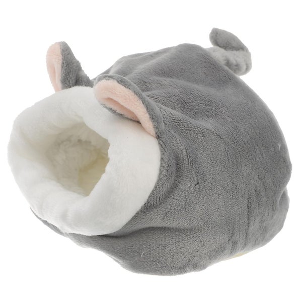 Rabbit Plush Toy Guinea Pig Bedding Hamster Hut Rat House Hamster Sleeping Bed Carousel 2