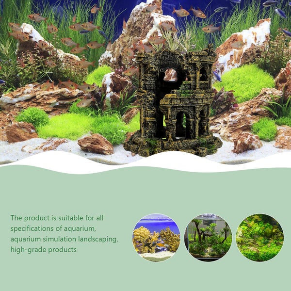 Vintage Decor Fish Breeding Cave Fish Tank Hideaway Shrimp Breeding Hideout Carousel 2