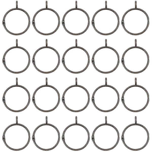 20pcs Curtain Rings Curtain Iron Circles Roman Rings Iron Curtain Rings For Cur Carousel 2