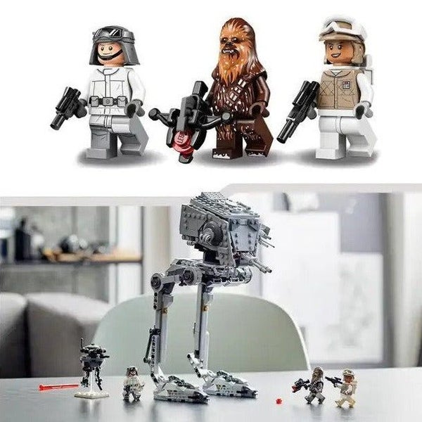 Lego Star Wars Hoth At-st Walker Set With Chewbacca Minifigure And Droid Figu... Carousel 2