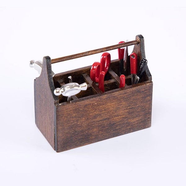 Childrens Furniture Miniature Scene Model Mini House Tool Doll Accessories Kid Carousel 5