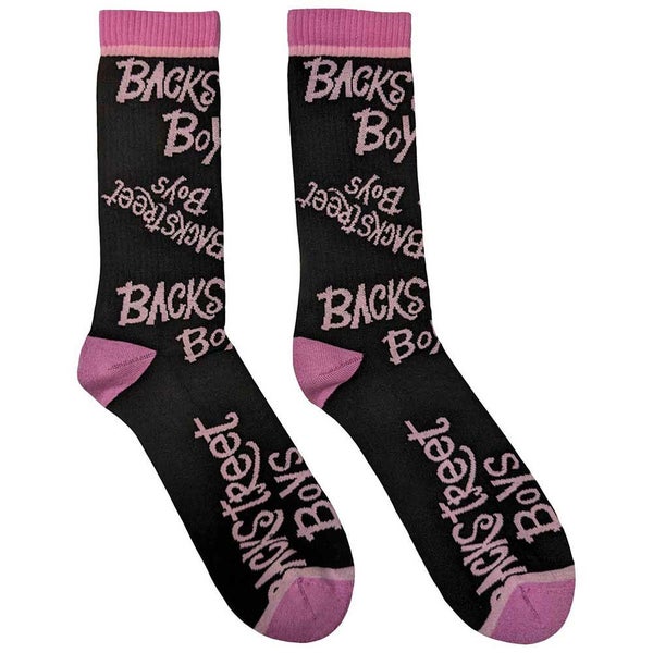 Backstreet Boys Logo Repeat Ankle Socks Carousel 1